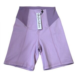 For Love and Lemons 3 in Ribbed Biker Shorts Size XXS